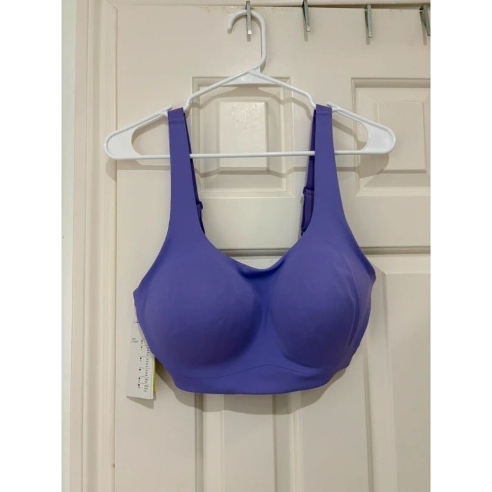 All in Motion NWT Purple Adjustable Sports Bra size 34DD
